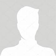 Silhouette blanche d'un avatar masculin générique sur un fond gris clair texturé.